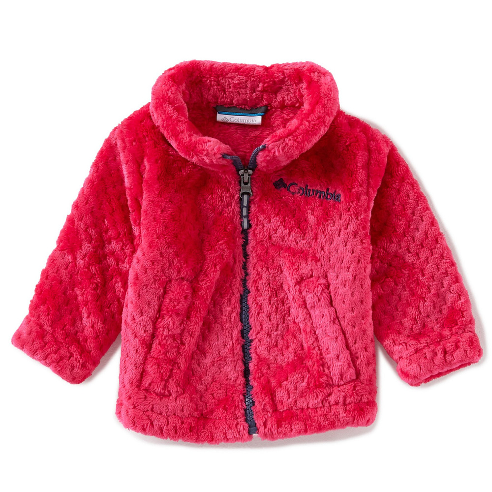 🆕️ Columbia Infant Fluffy Fleece Full Zip Jacket - Picture 3 of 6